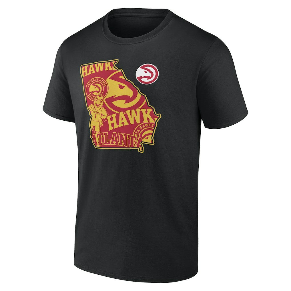 NBA - Atlanta Hawks Announcer T-Shirt - Black