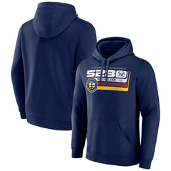 NBA - Denver Nuggets Announcer Pullover Hoodie - Navy