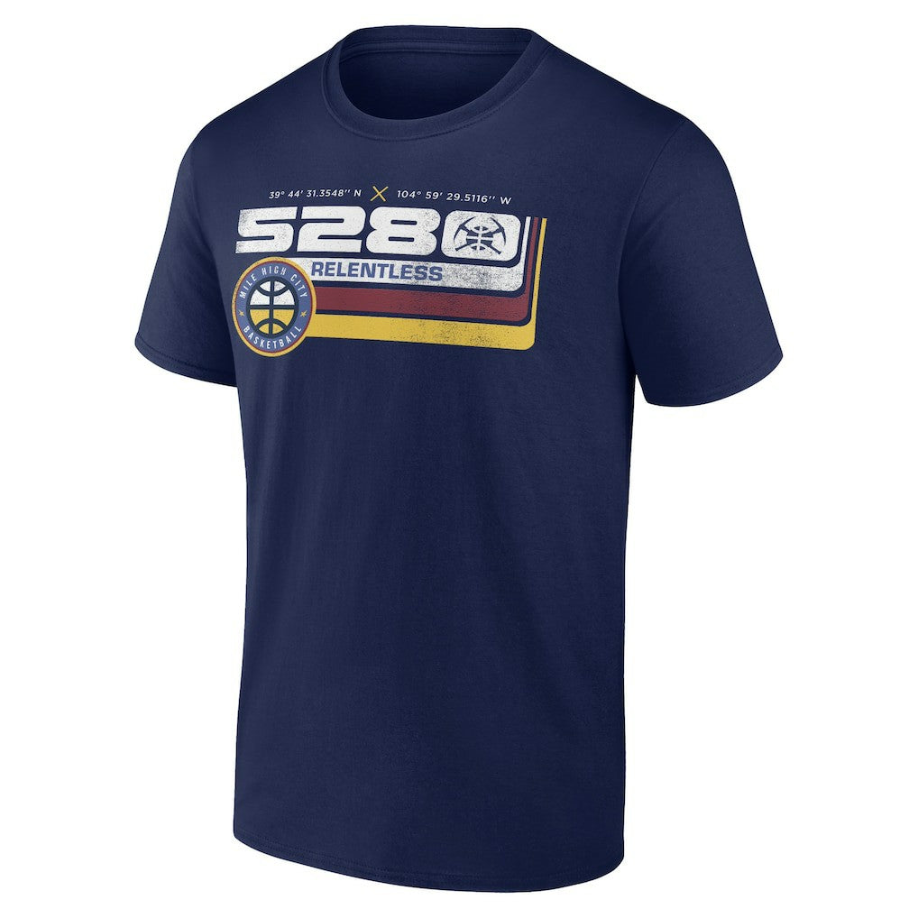 NBA - Denver Nuggets Announcer T-Shirt - Navy