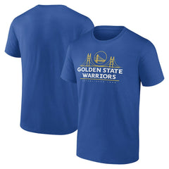 NBA - Golden State Warriors Announcer T-Shirt - Royal