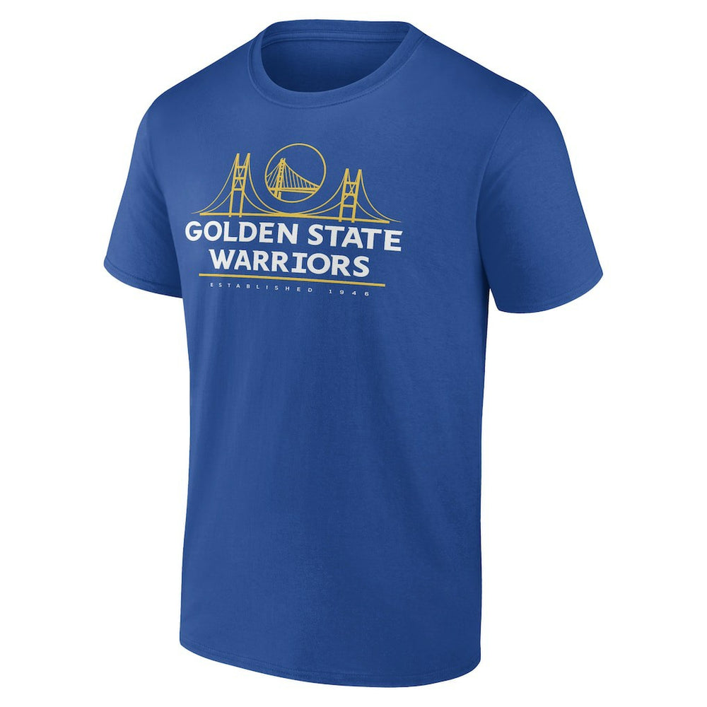 NBA - Golden State Warriors Announcer T-Shirt - Royal