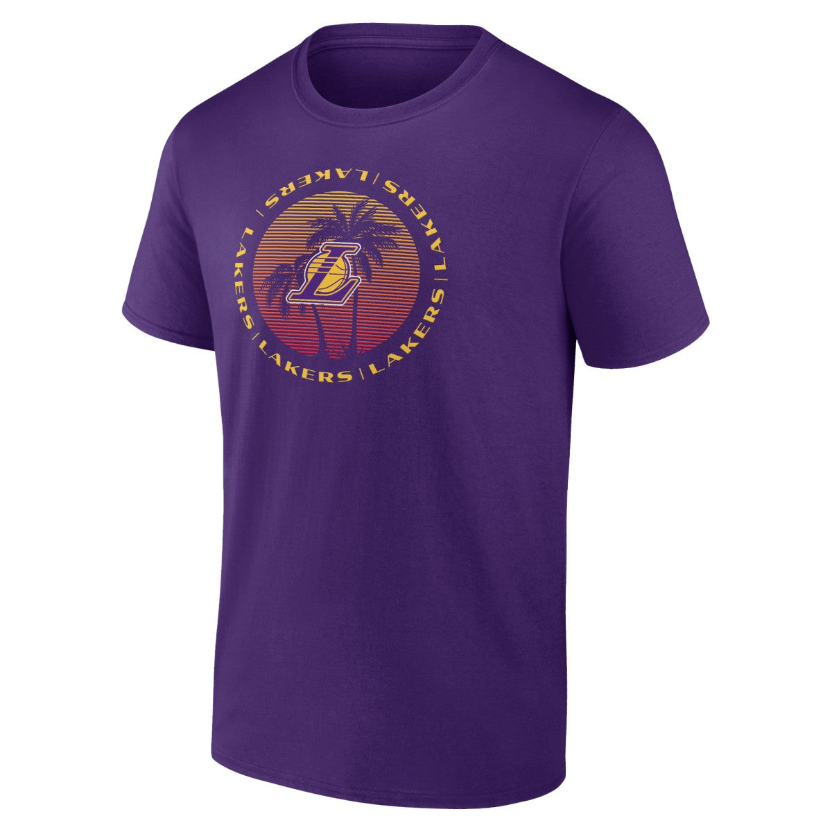 NBA - Los Angeles Lakers Announcer T-Shirt - Purple
