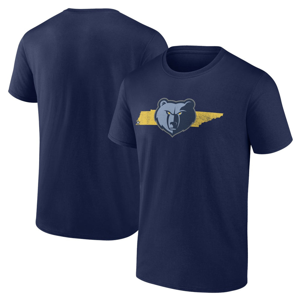 NBA - Memphis Grizzlies Announcer T-Shirt - Navy