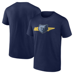 NBA - Memphis Grizzlies Announcer T-Shirt - Navy