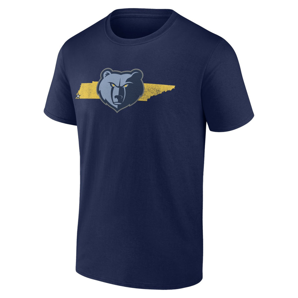 NBA - Memphis Grizzlies Announcer T-Shirt - Navy