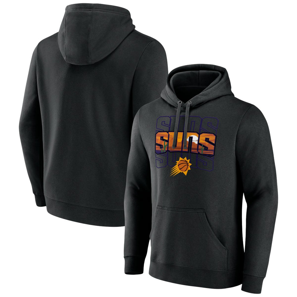 NBA - Phoenix Suns Announcer Pullover Hoodie - Black