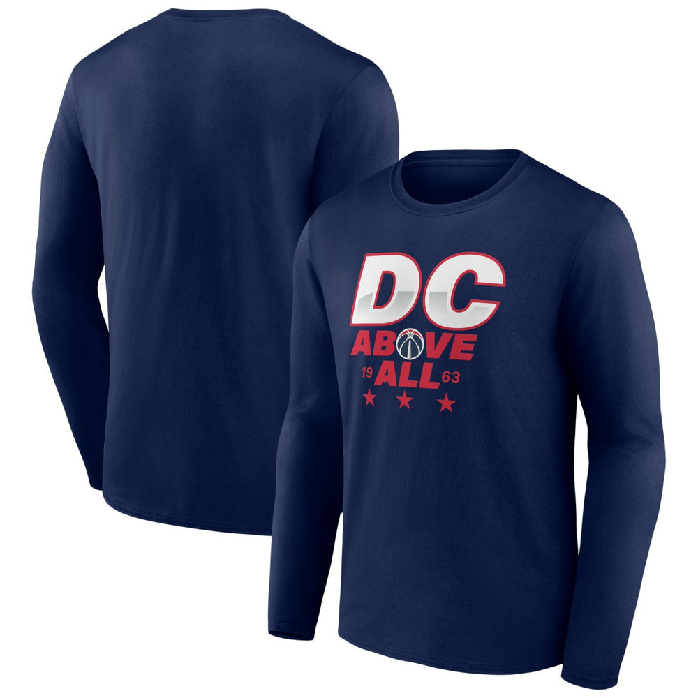 NBA - Washington Wizards Announcer Long Sleeve T-Shirt - Navy