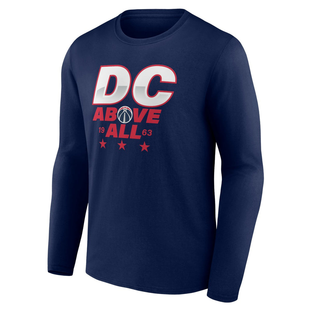 NBA - Washington Wizards Announcer Long Sleeve T-Shirt - Navy