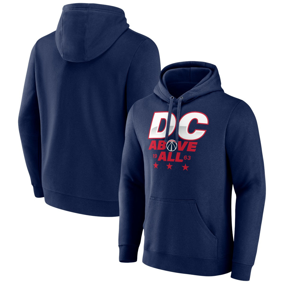 NBA - Washington Wizards Announcer Pullover Hoodie - Navy