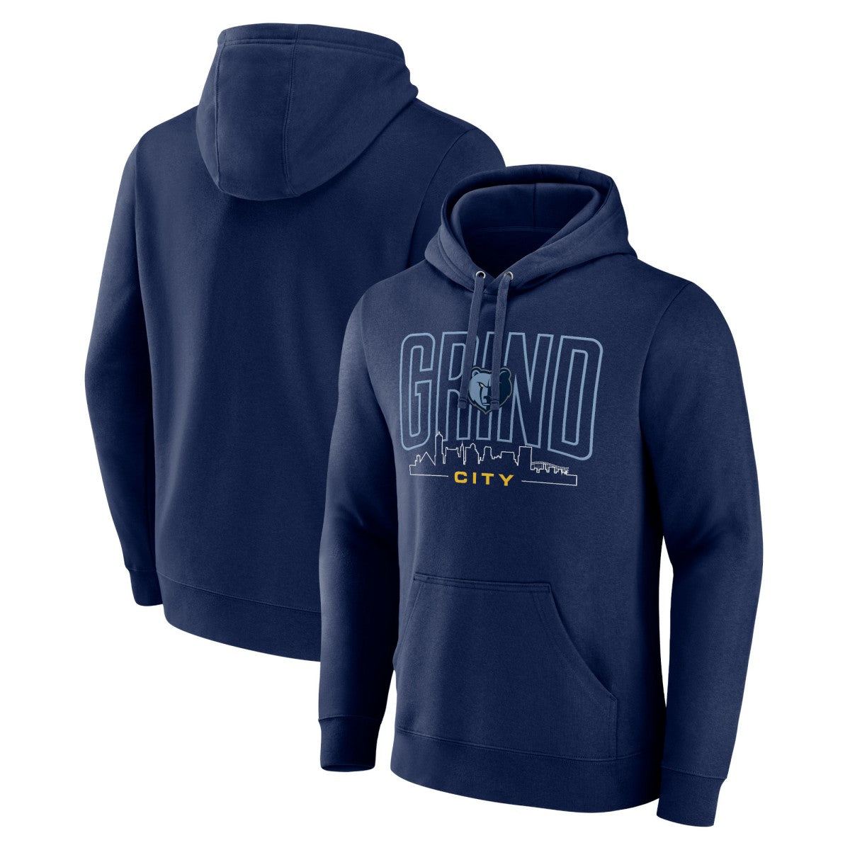 NBA - Memphis Grizzlies Huddle Pullover Hoodie - Navy