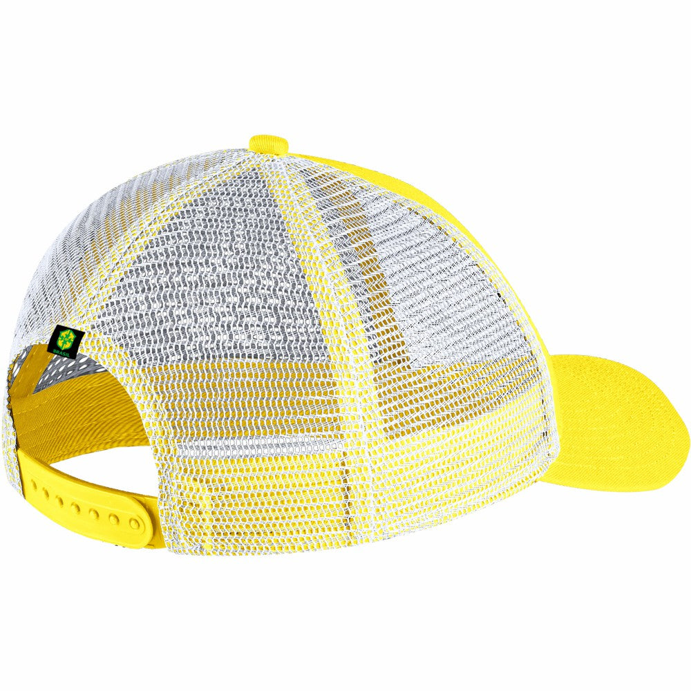 Nike Brazil National Team Classic99 Trucker Snapback Hat - Yellow