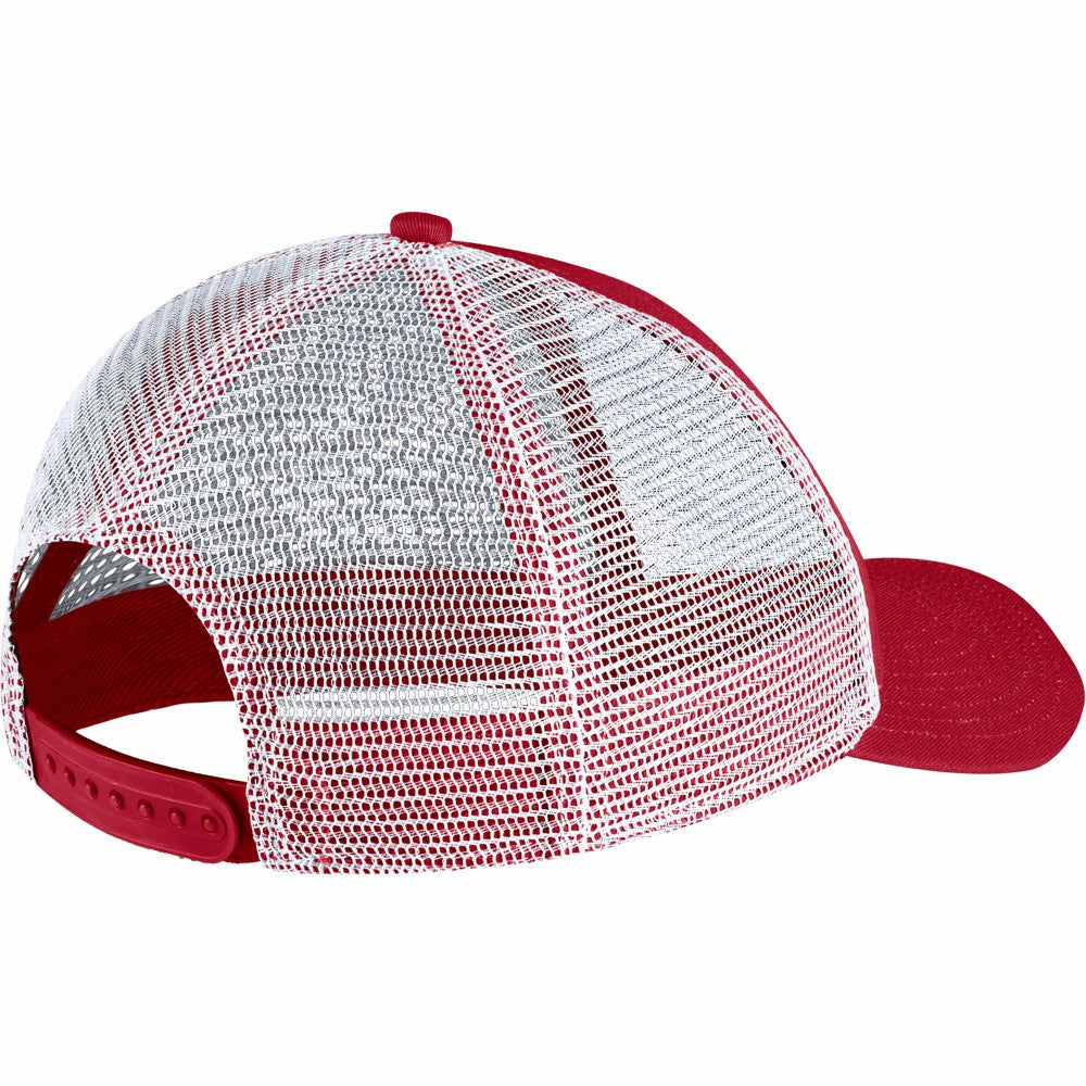 Nike Barcelona Classic99 Trucker Snapback Hat - Crimson