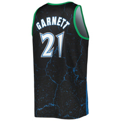 Mitchell & Ness - Kevin Garnett Minnesota Timberwolves 2003-04 Hardwood Classics Player Burst Tank Top - Black