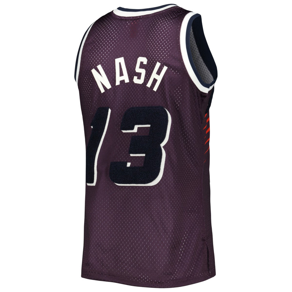 Mitchell & Ness - Steve Nash Phoenix Suns 1996/97 Hardwood Classics Off-Court Swingman Jersey - Purple