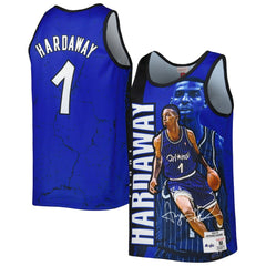 Mitchell & Ness - Penny Hardaway Orlando Magic 1994-95 Hardwood Classics Player Burst Tank Top - Blue