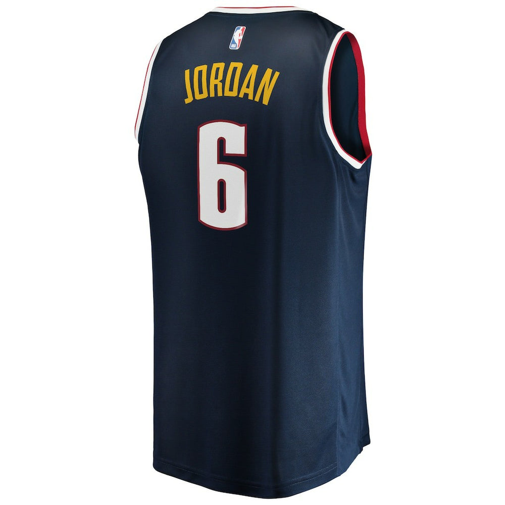 Fanatics - DeAndre Jordan Denver Nuggets Youth Fast Break Player Jersey - Icon Editi- Navy