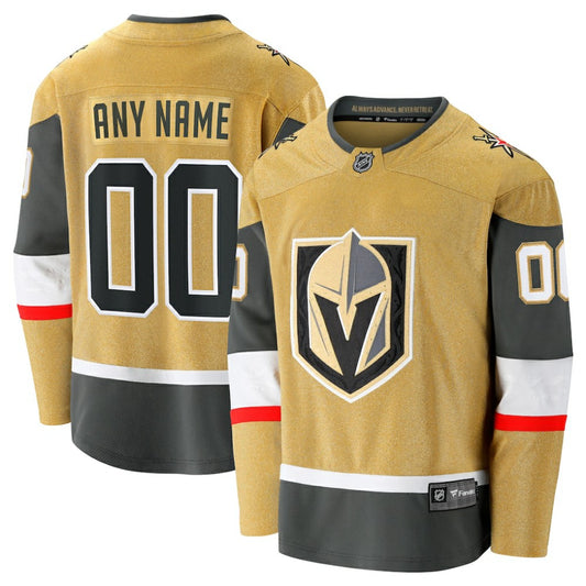 Vegas Golden Knights Fanatics Home Breakaway Custom Jersey - | NHL Jerseys