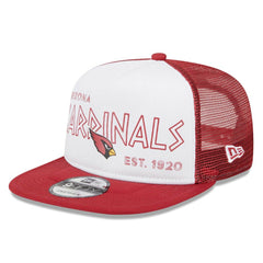 Arizona Cardinals New Era Banger 9FIFTY Trucker Snapback Hat White/Cardinal - NFL