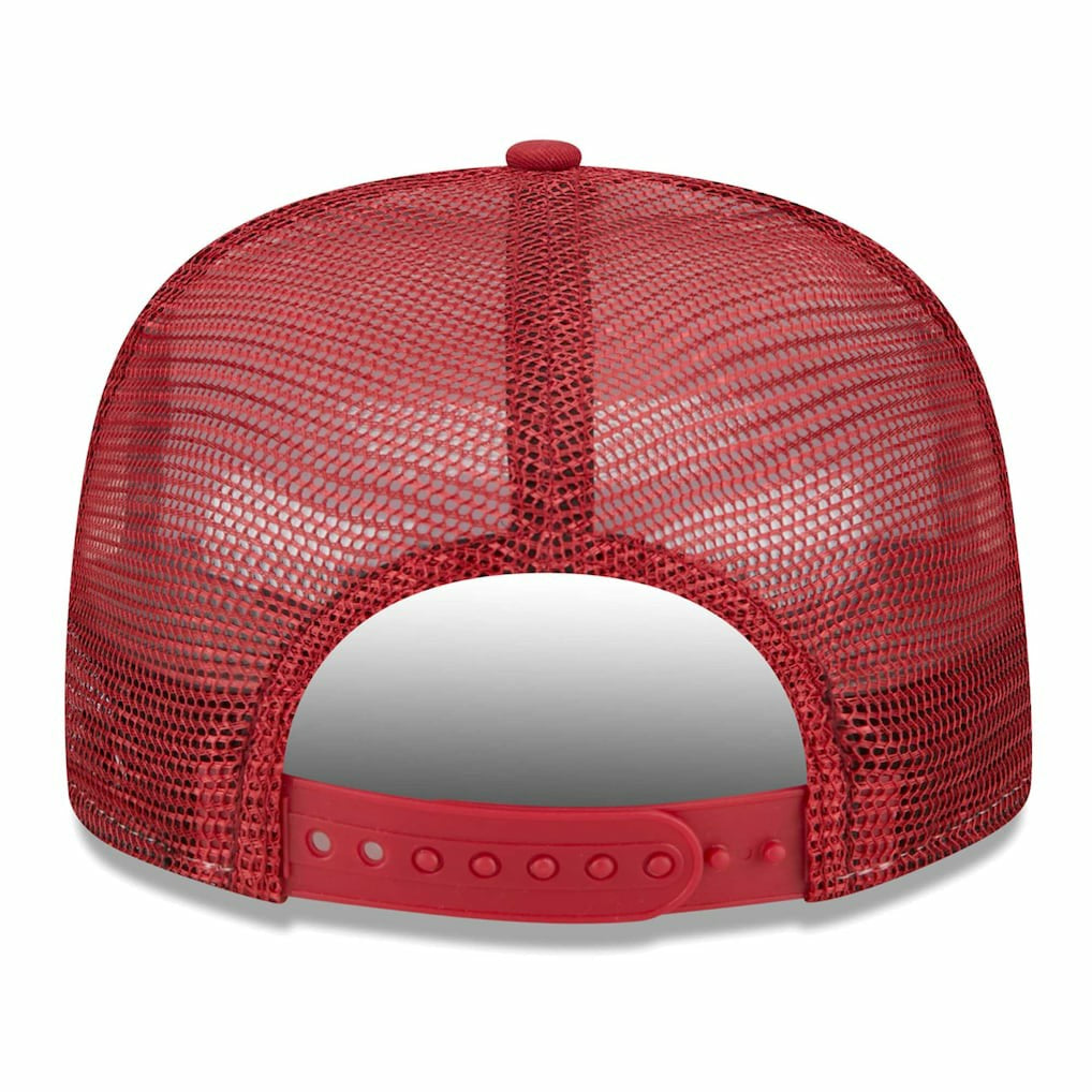 Arizona Cardinals New Era Banger 9FIFTY Trucker Snapback Hat White/Cardinal - NFL