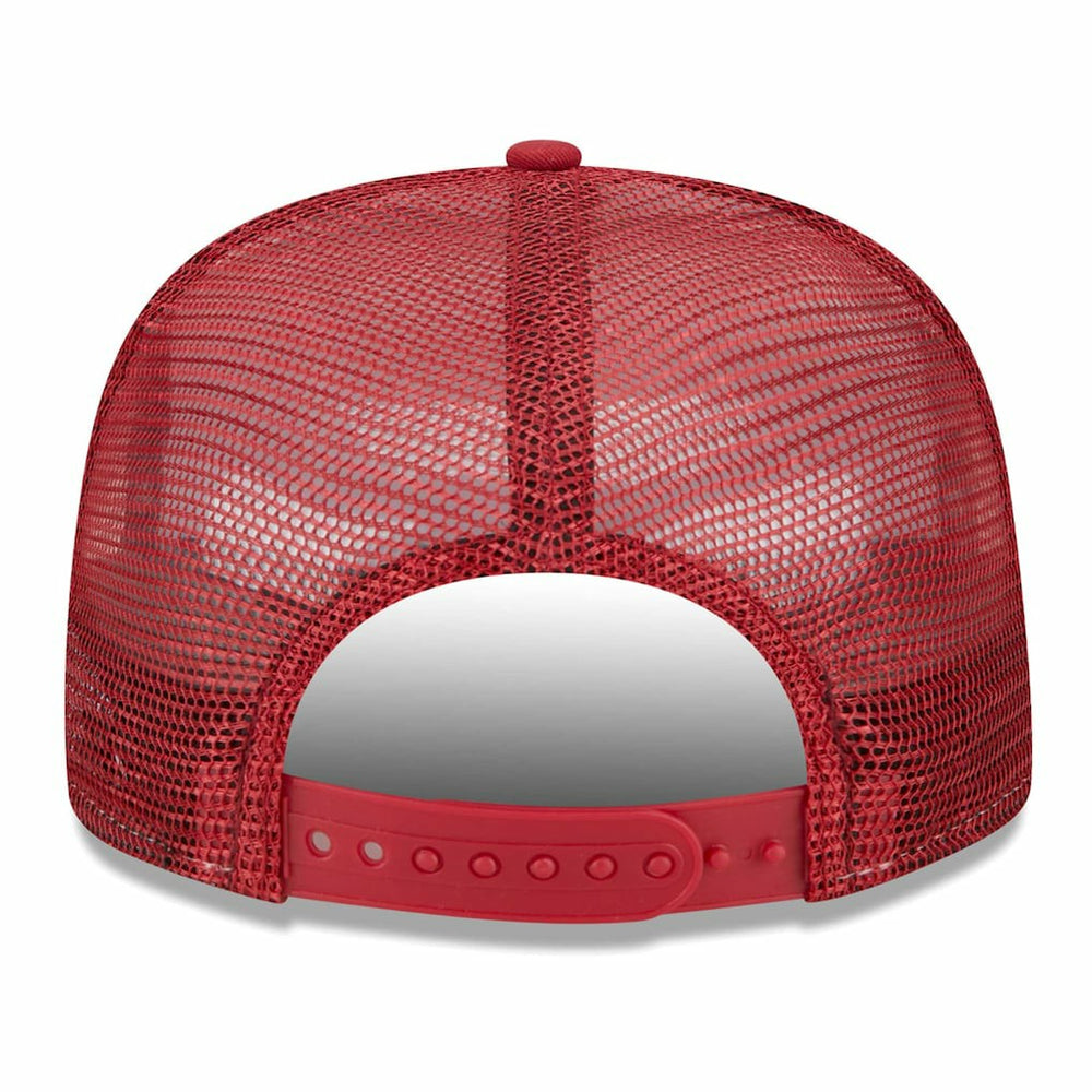 Arizona Cardinals New Era Banger 9FIFTY Trucker Snapback Hat White/Cardinal - NFL