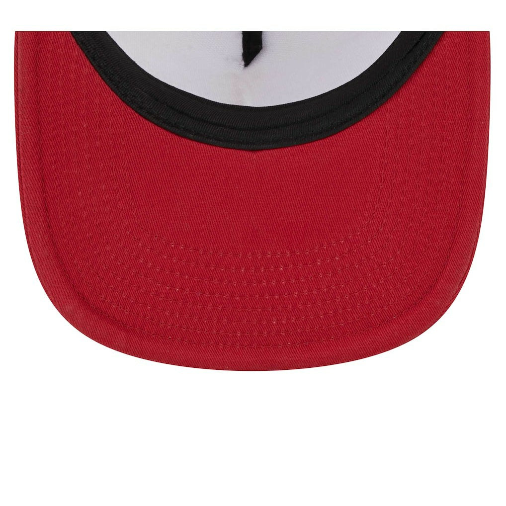Arizona Cardinals New Era Banger 9FIFTY Trucker Snapback Hat White/Cardinal - NFL