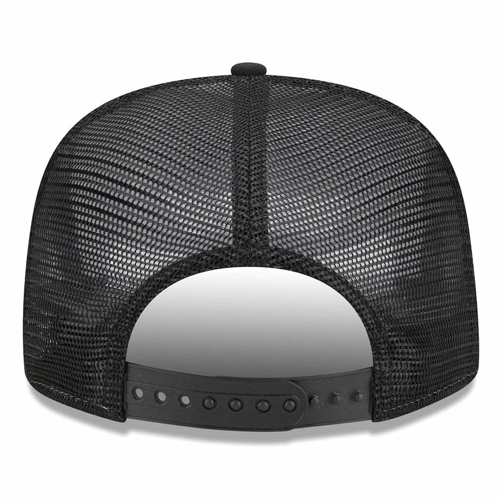 Las Vegas Raiders New Era Banger 9FIFTY Trucker Snapback Hat White/Black - NFL