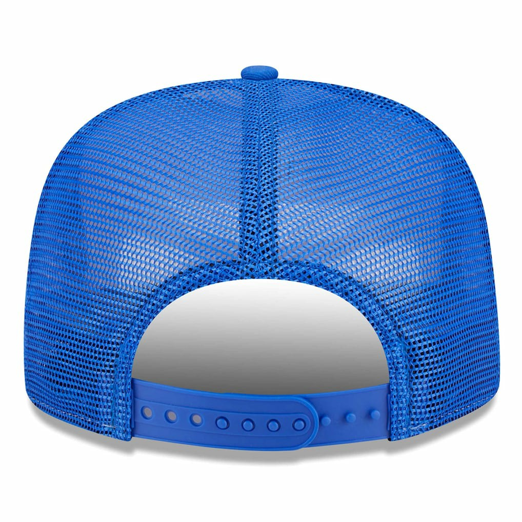 Los Angeles Rams New Era Banger 9FIFTY Trucker Snapback Hat White/Royal - NFL