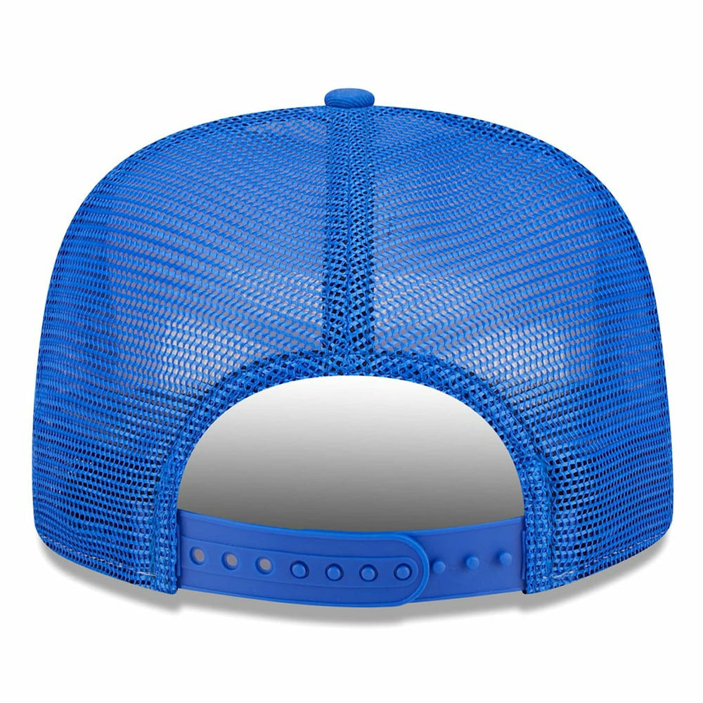 Los Angeles Rams New Era Banger 9FIFTY Trucker Snapback Hat White/Royal - NFL
