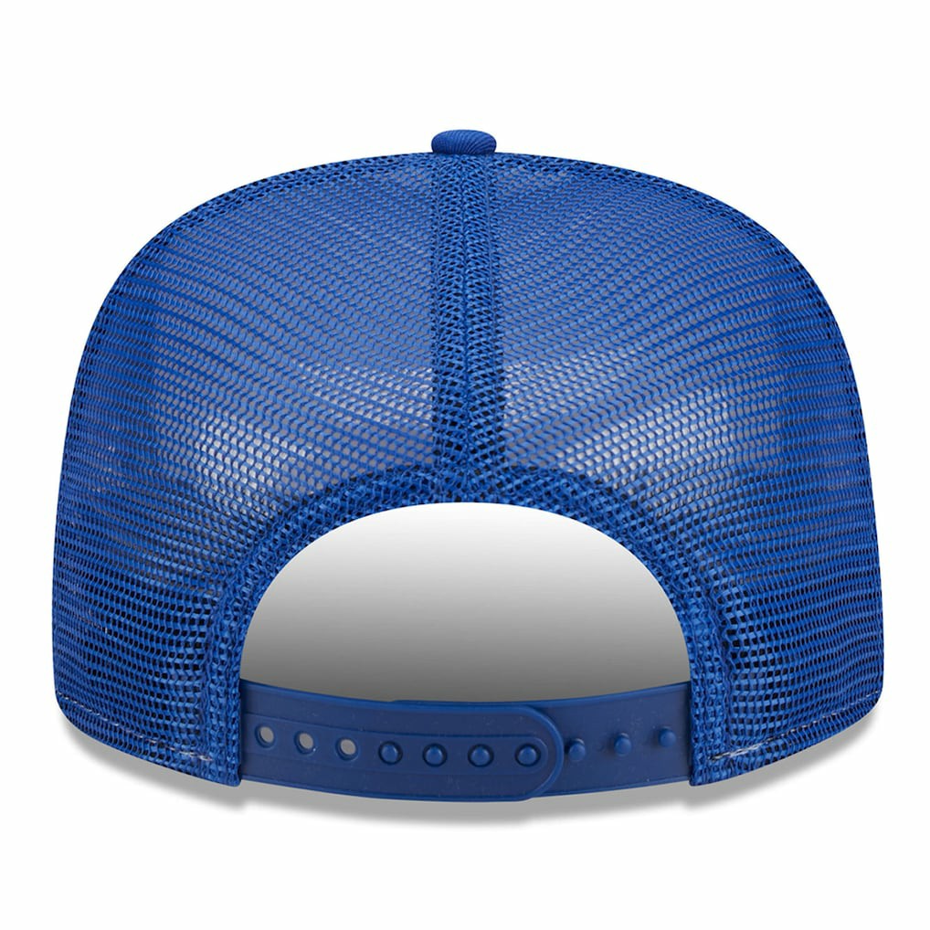 New York Giants New Era Banger 9FIFTY Trucker Snapback Hat White/Royal - NFL