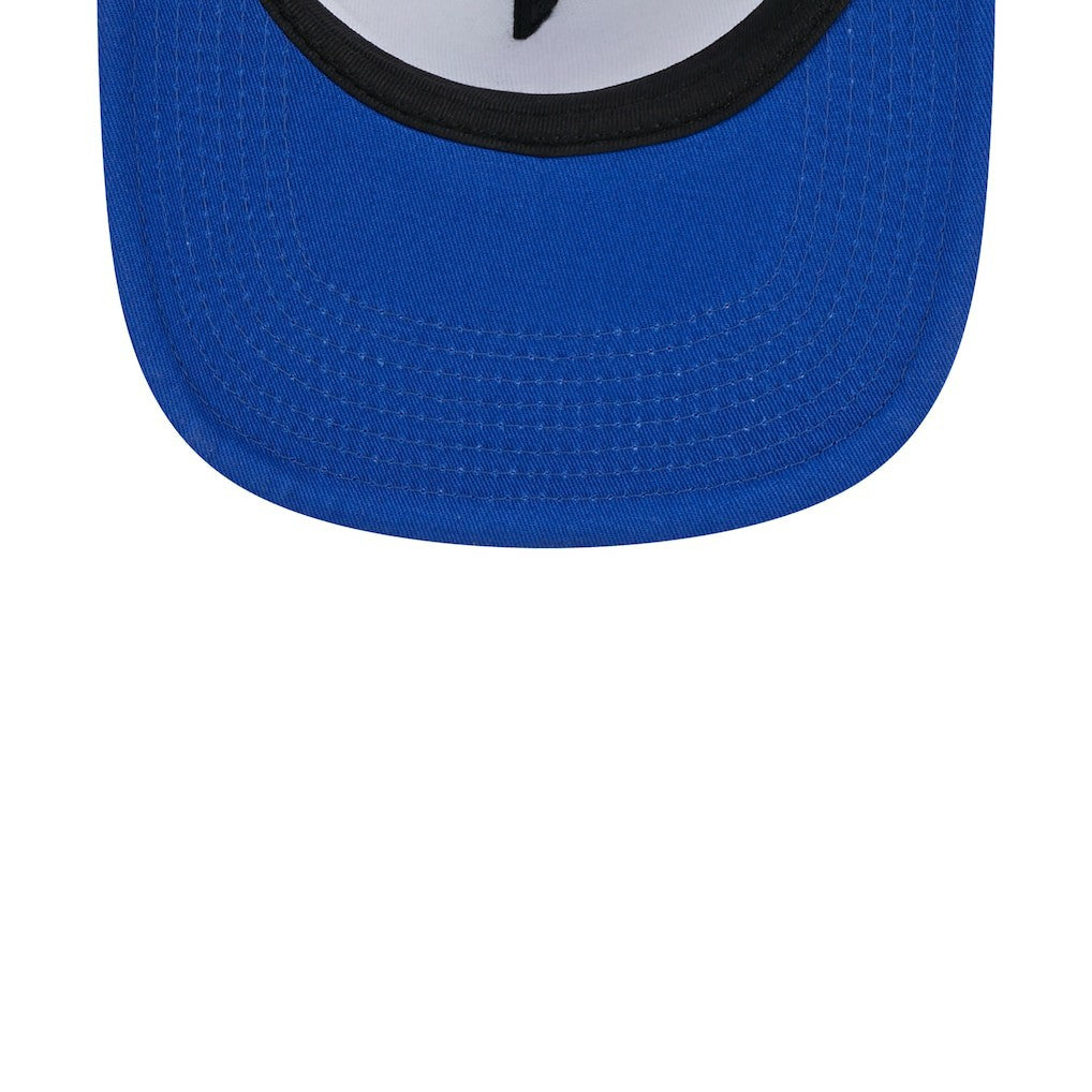 New York Giants New Era Banger 9FIFTY Trucker Snapback Hat White/Royal - NFL