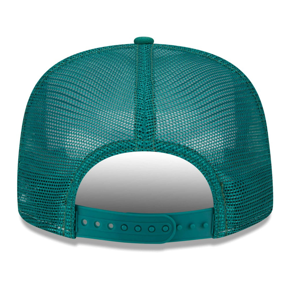 New York Jets New Era Banger 9FIFTY Trucker Snapback Hat White/Green - NFL