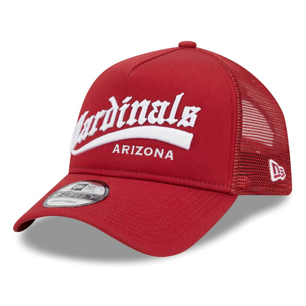 Arizona Cardinals New Era Caliber Trucker 9FORTY Adjustable Hat Cardinal - NFL