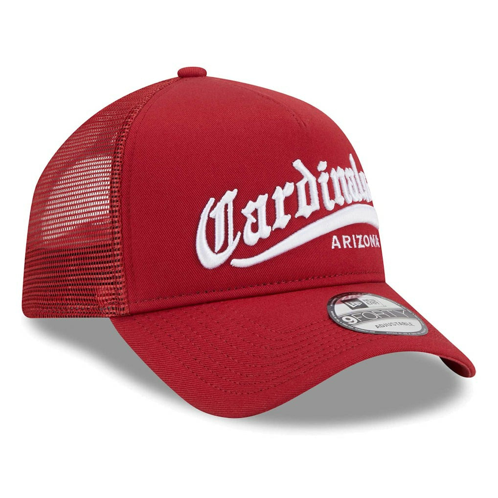 Arizona Cardinals New Era Caliber Trucker 9FORTY Adjustable Hat Cardinal - NFL