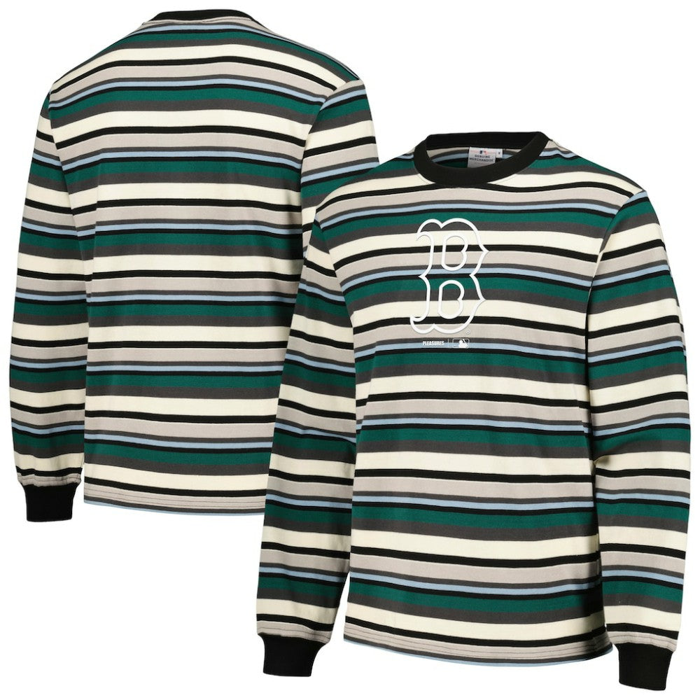 Boston Red Sox PLEASURES Ballpark Long Sleeve T-Shirt Lifestyle