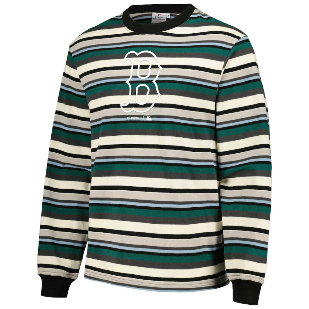 Boston Red Sox PLEASURES Ballpark Long Sleeve T-Shirt Lifestyle
