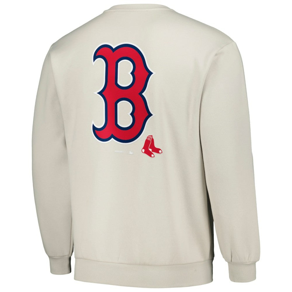 Boston Red Sox PLEASURES Ballpark Pullover Sweatshirt for sale