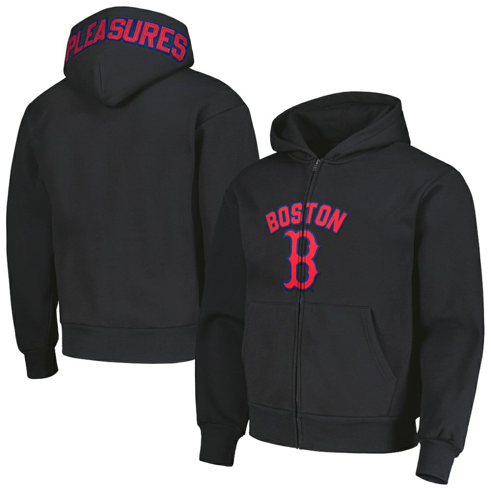 Boston Red Sox PLEASURES Opening Day Full-Zip Hoodie Clearance