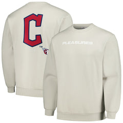 Cleveland Guardians PLEASURES Ballpark Pullover Sweatshirt for sale