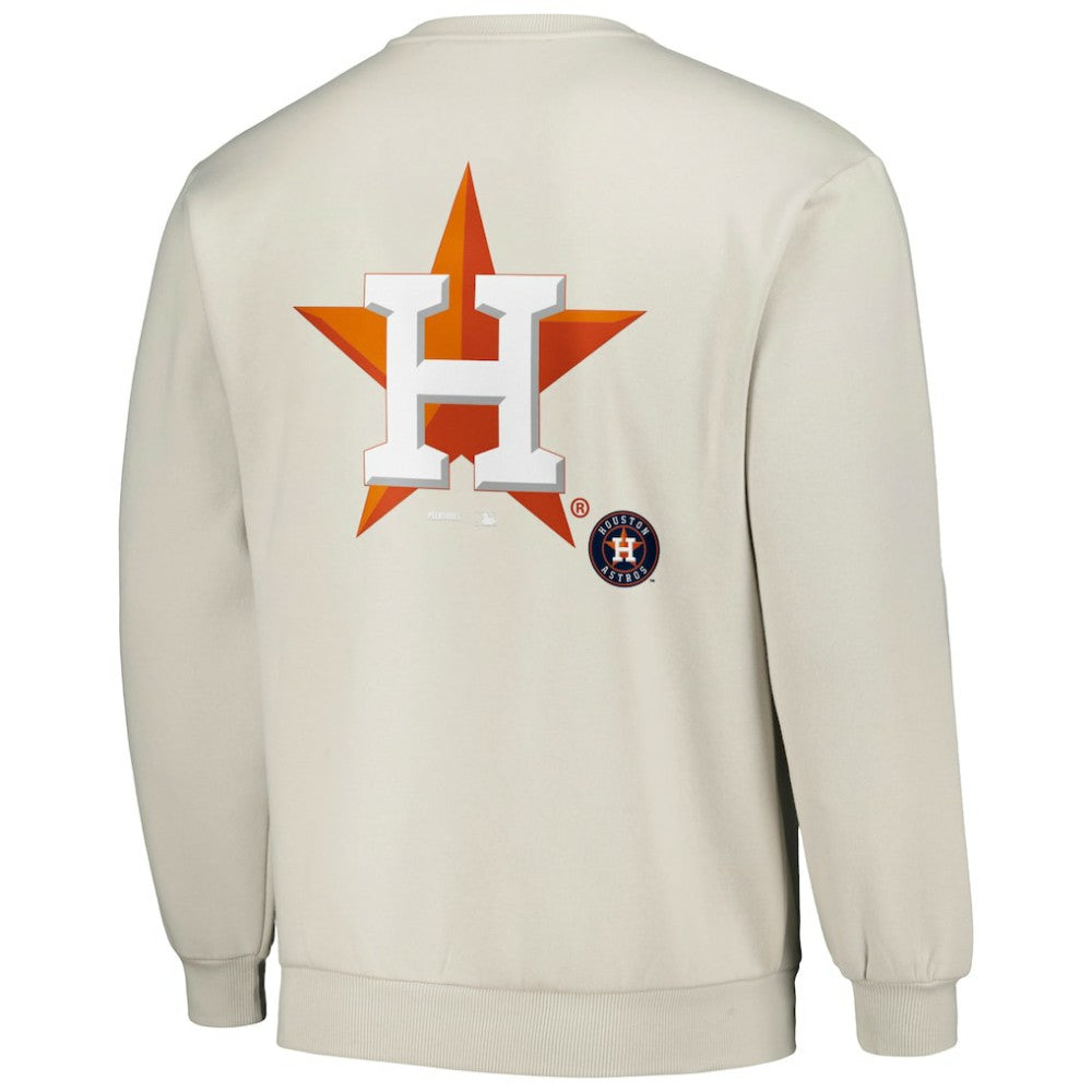 Houston Astros PLEASURES Ballpark Pullover Sweatshirt Sale