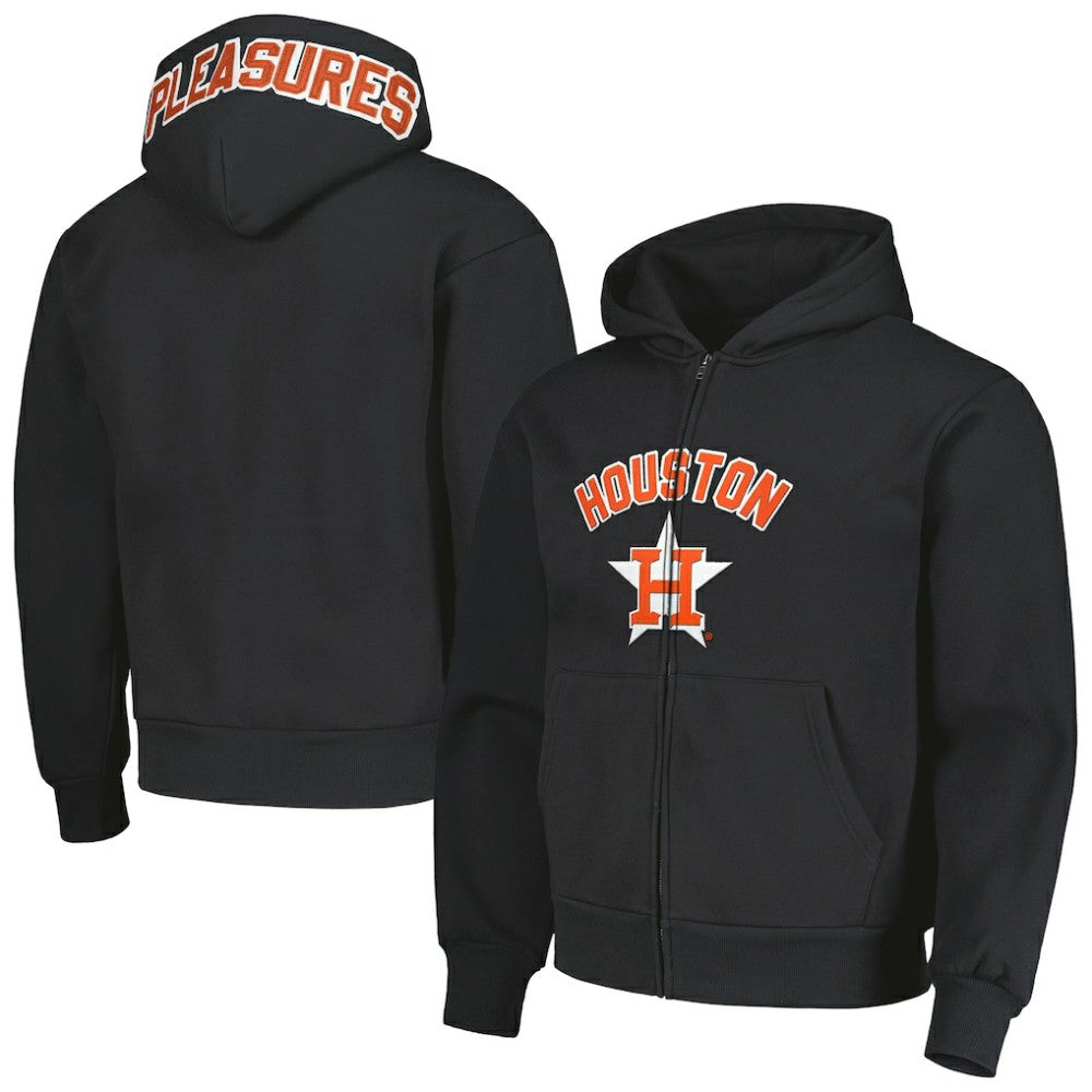 Houston Astros PLEASURES Opening Day Full-Zip Hoodie for sale