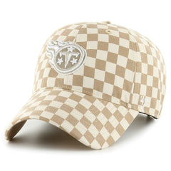Tennessee Titans '47 Women's Vibe Check Clean Up Adjustable Hat Tan - 47 brand