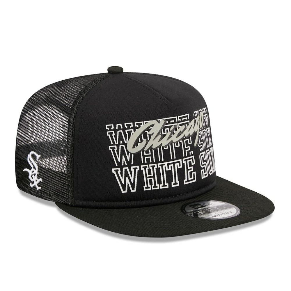 Chicago White Sox New Era  Street Team A-Frame Trucker 9FIFTY Snapback Hat Online