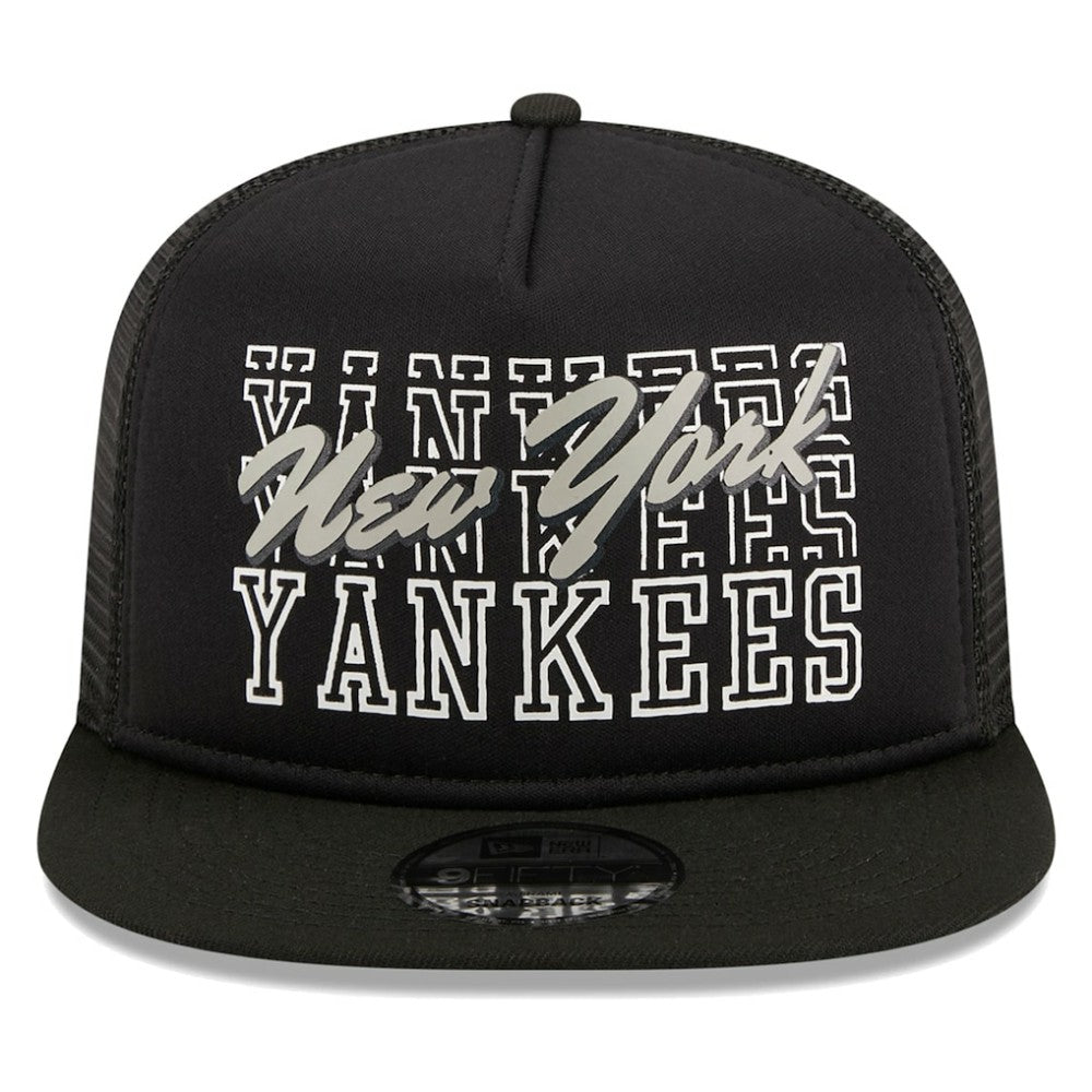 New York Yankees New Era  Street Team A-Frame Trucker 9FIFTY Snapback Hat Sale