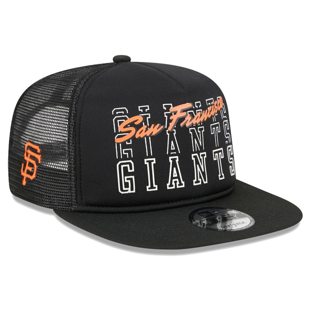 San Francisco Giants New Era  Street Team A-Frame Trucker 9FIFTY Snapback Hat Sale