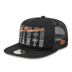 San Francisco Giants New Era  Street Team A-Frame Trucker 9FIFTY Snapback Hat Sale