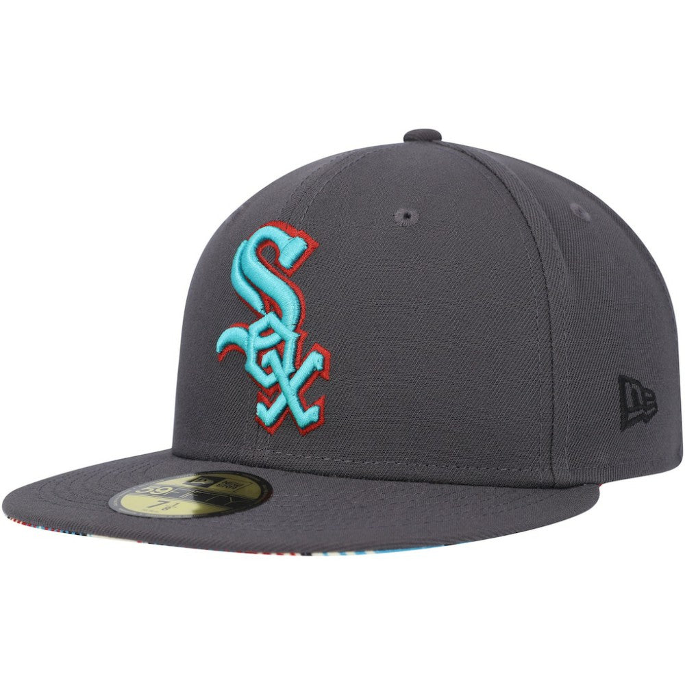 Chicago White Sox New Era  Print Undervisor 59FIFTY Fitted Hat discount