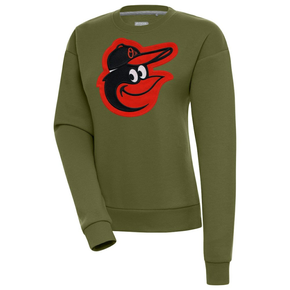 Baltimore Orioles Antigua Women's Victory Pullover Sweatshirt Online
