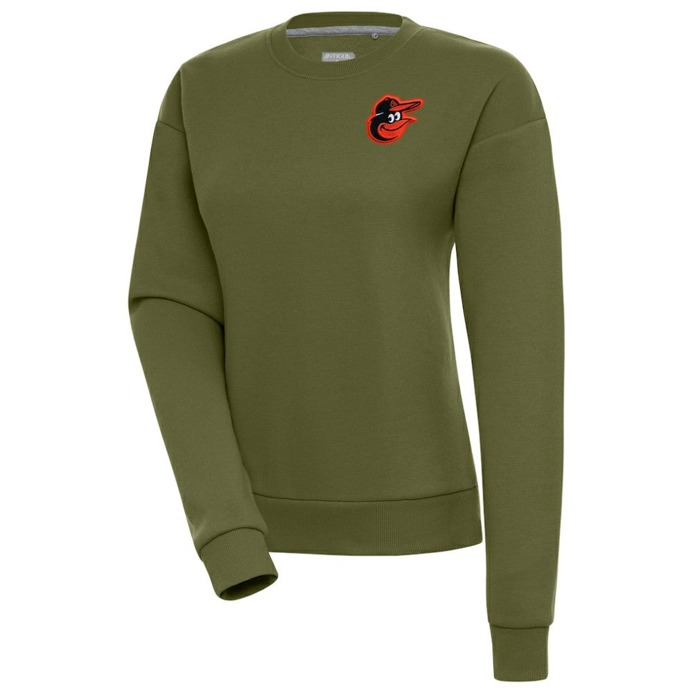 Baltimore Orioles Antigua Women's Victory Pullover Sweatshirt Sale