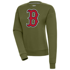 Boston Red Sox Antigua Women's Victory Pullover Sweatshirt Lifestyle
