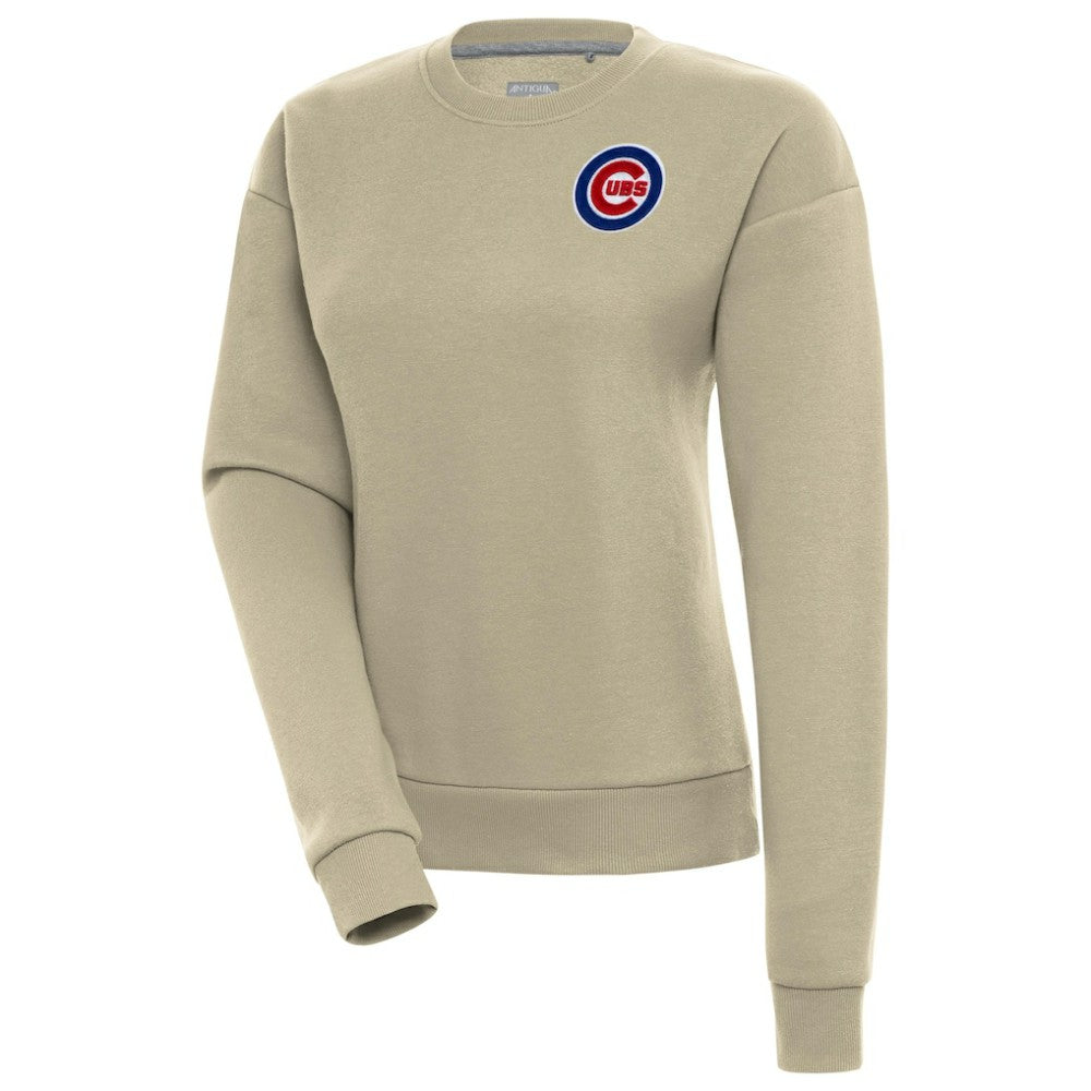 Chicago Cubs Antigua Women's Victory Pullover Sweatshirt On Sale